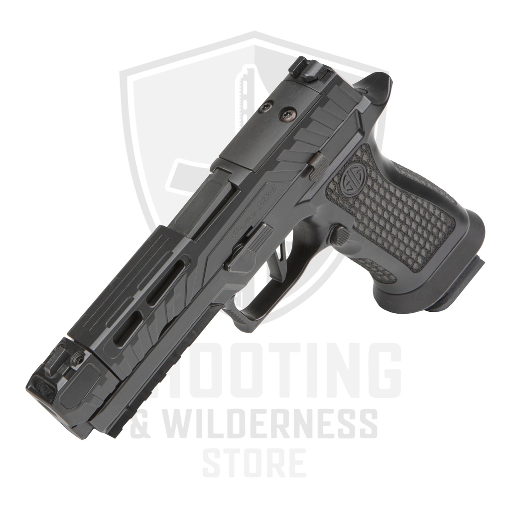 SIG P320 SPECTRE Comp Blackout