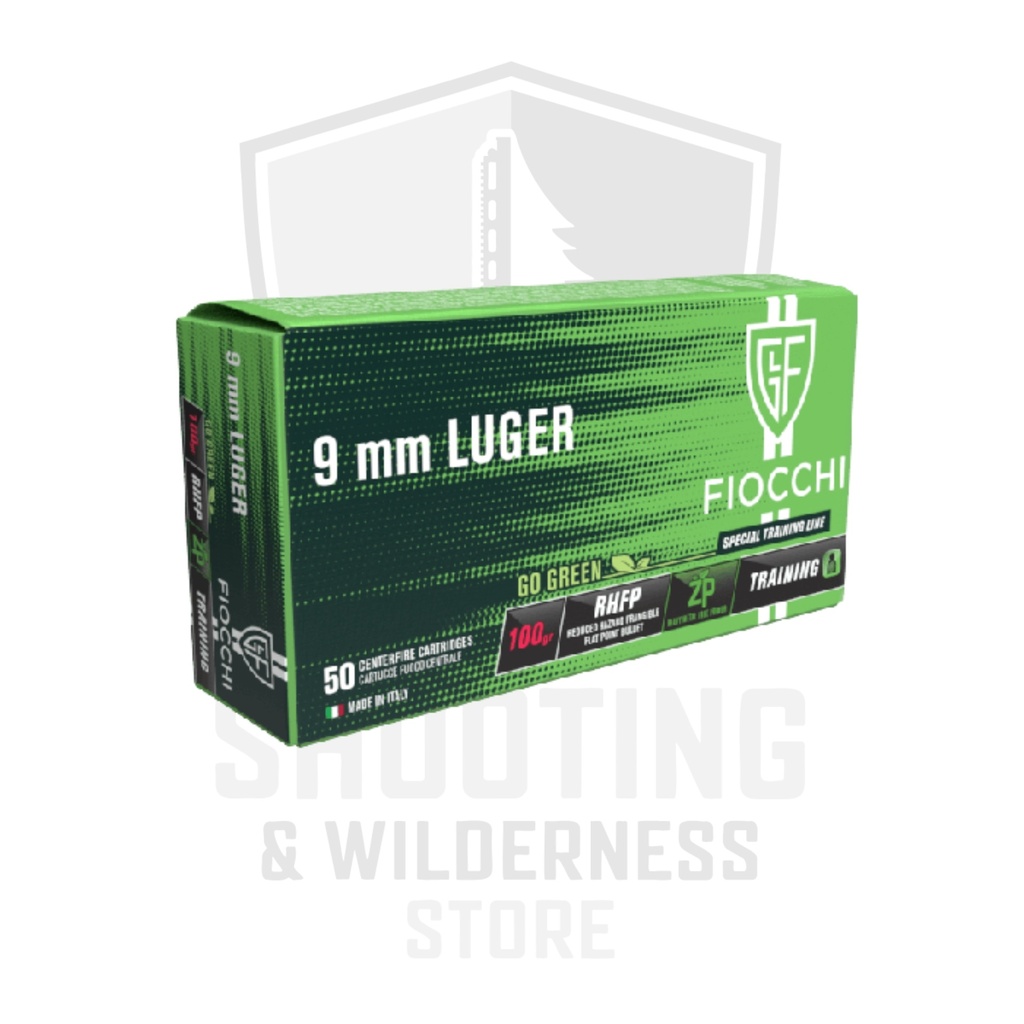 Fiocchi 9mm Para Frangible 100grs RHFP 50 Schuss