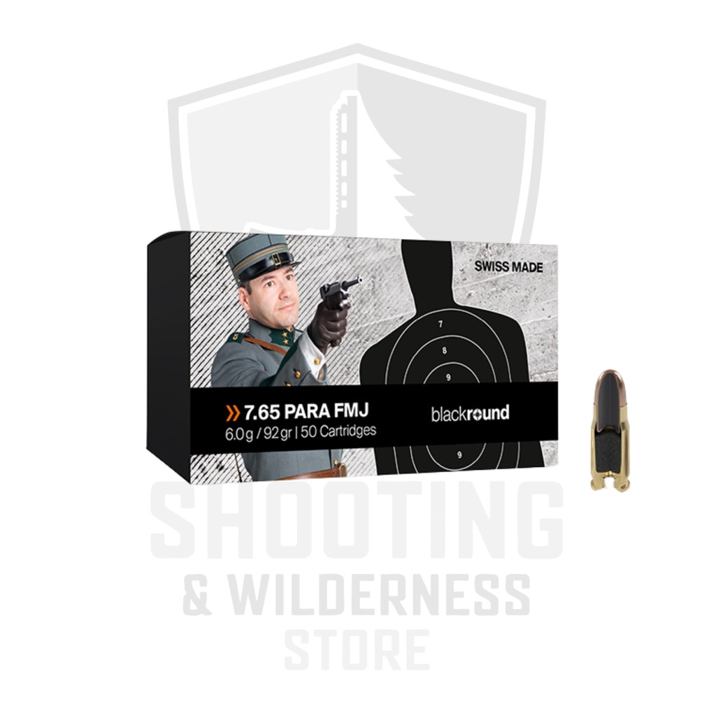 7.65mm Luger Swiss P 50 Schuss