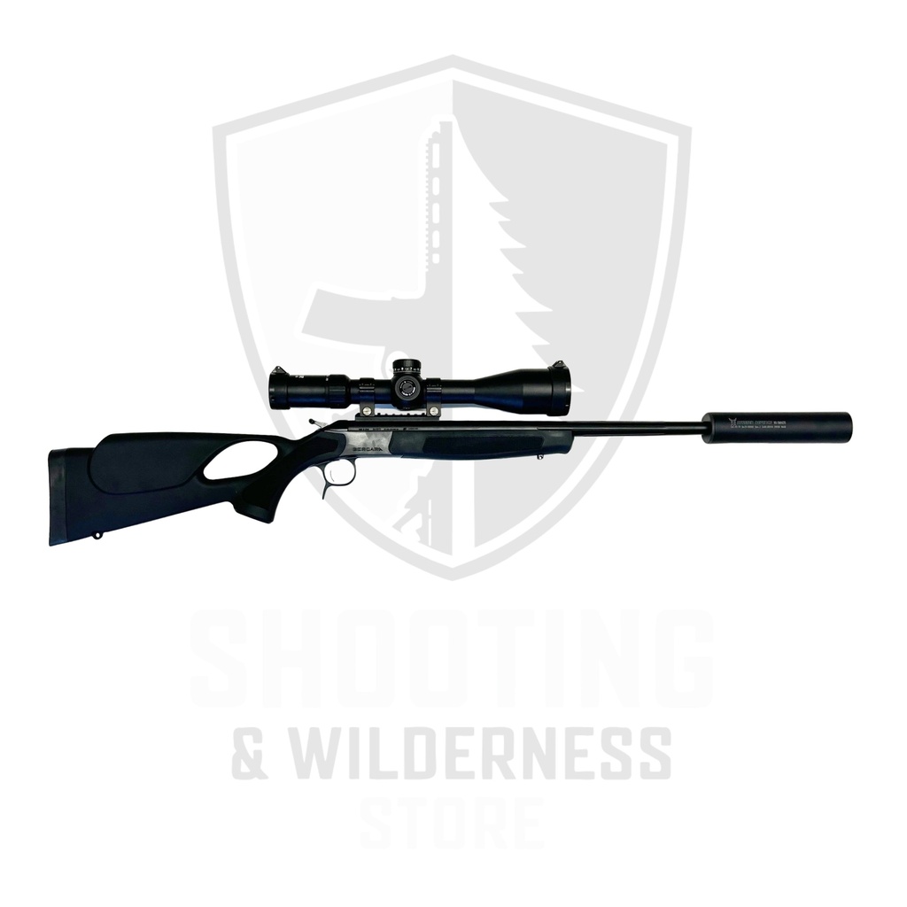 Bergara BA13 TD Thumbhole .45/70 mit Bauer ZF und Wyssen Schalldämpfer SET