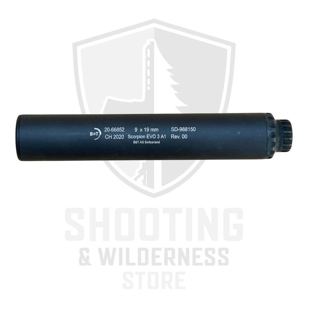 B&T Schalldämpfer Scorpion EVO3 9mm